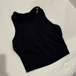 Forever 21 Black Crop Top